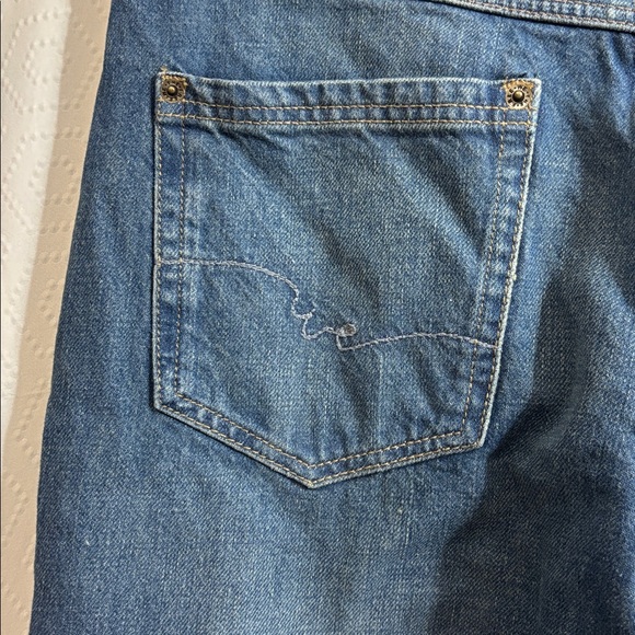 We The Free Tennessee Low-Rise Boyfriend Jeans 29 Cowboy Romance Wide Leg - Picture 8 of 12